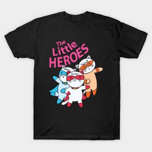 The Little Heroes Kittens T-Shirt